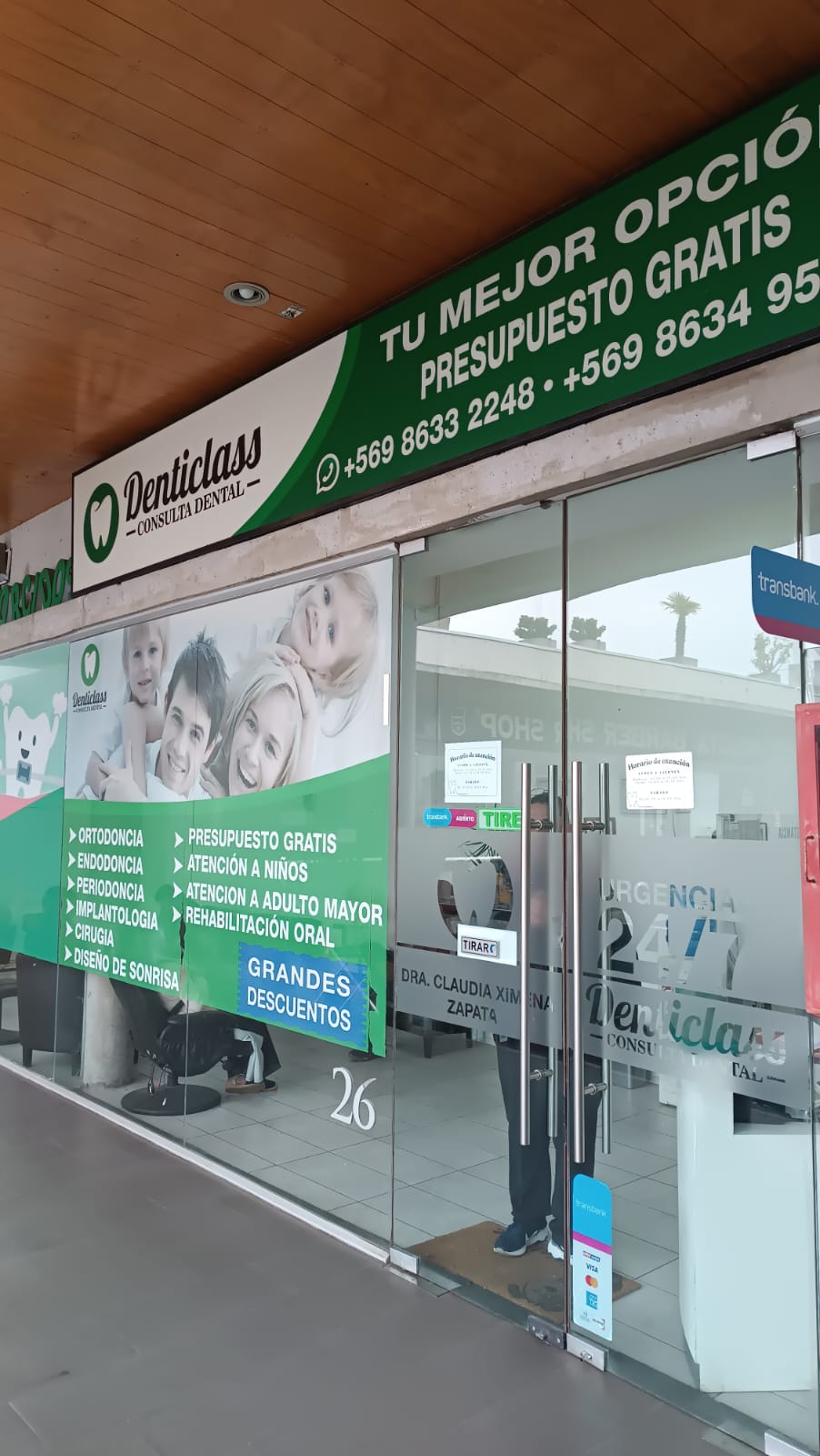 Fachada de Denticlass Consulta Dental