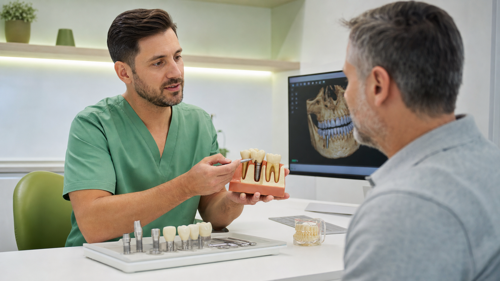 Atencion de Implantes dentales